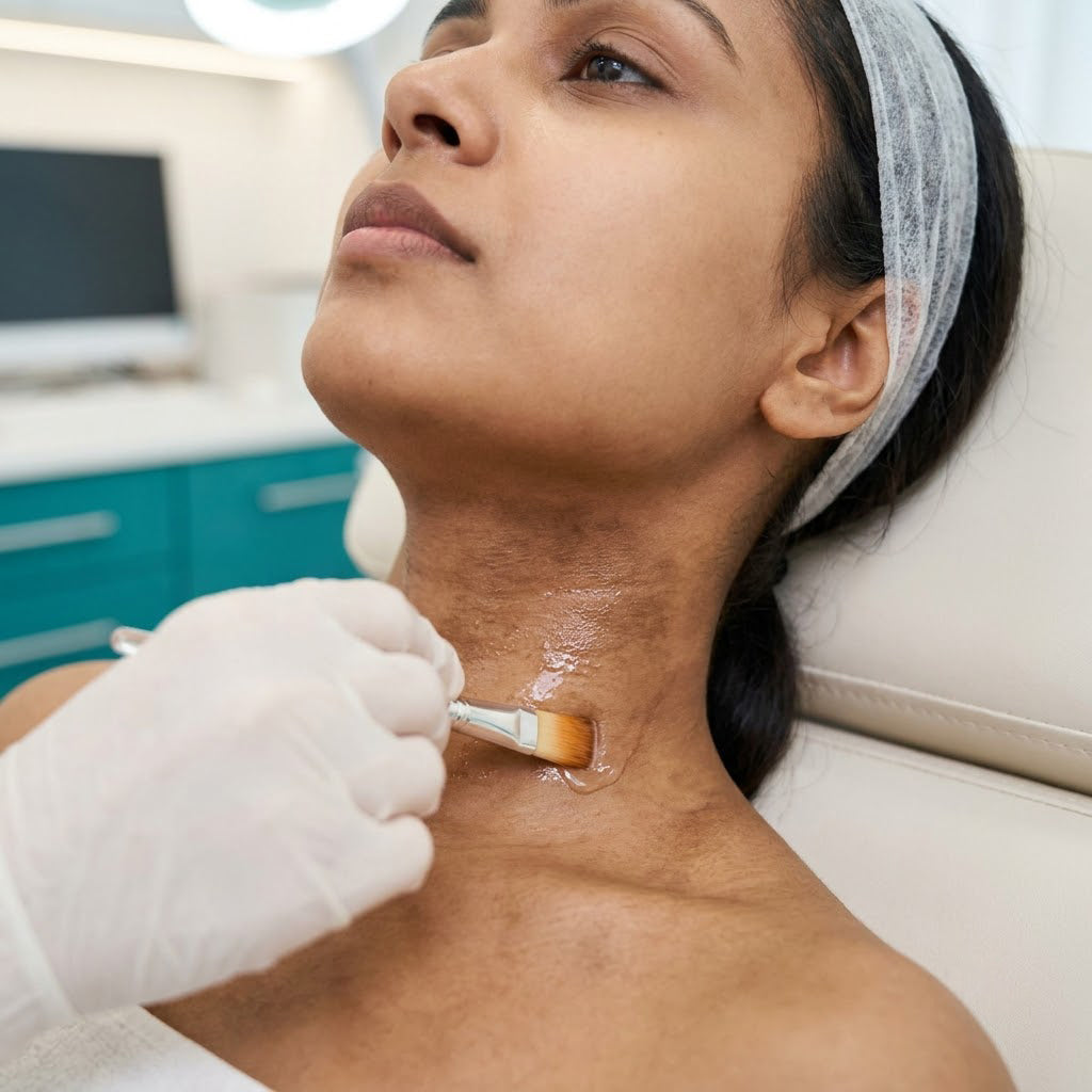 Dark Neck Correction