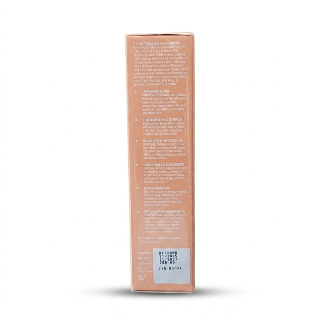 Uvlan Tinted Matte Sunscreen 50GM