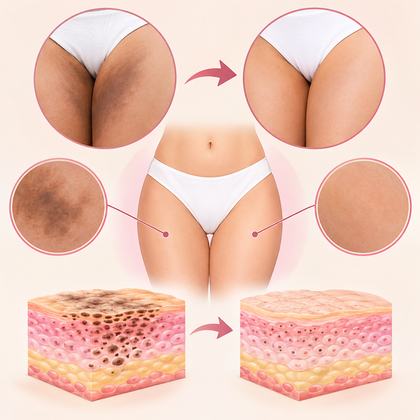 Sensitive area  Pigment Correction