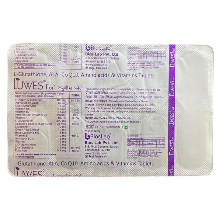 LUWES FORTE TAB. 10TAB