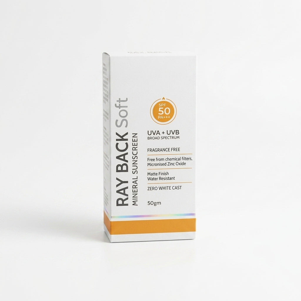 Rayback Soft Mineral Sunscreen SPF 50 50GM
