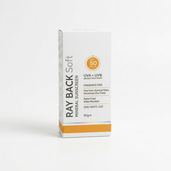 Rayback Soft Mineral Sunscreen SPF 50 50GM