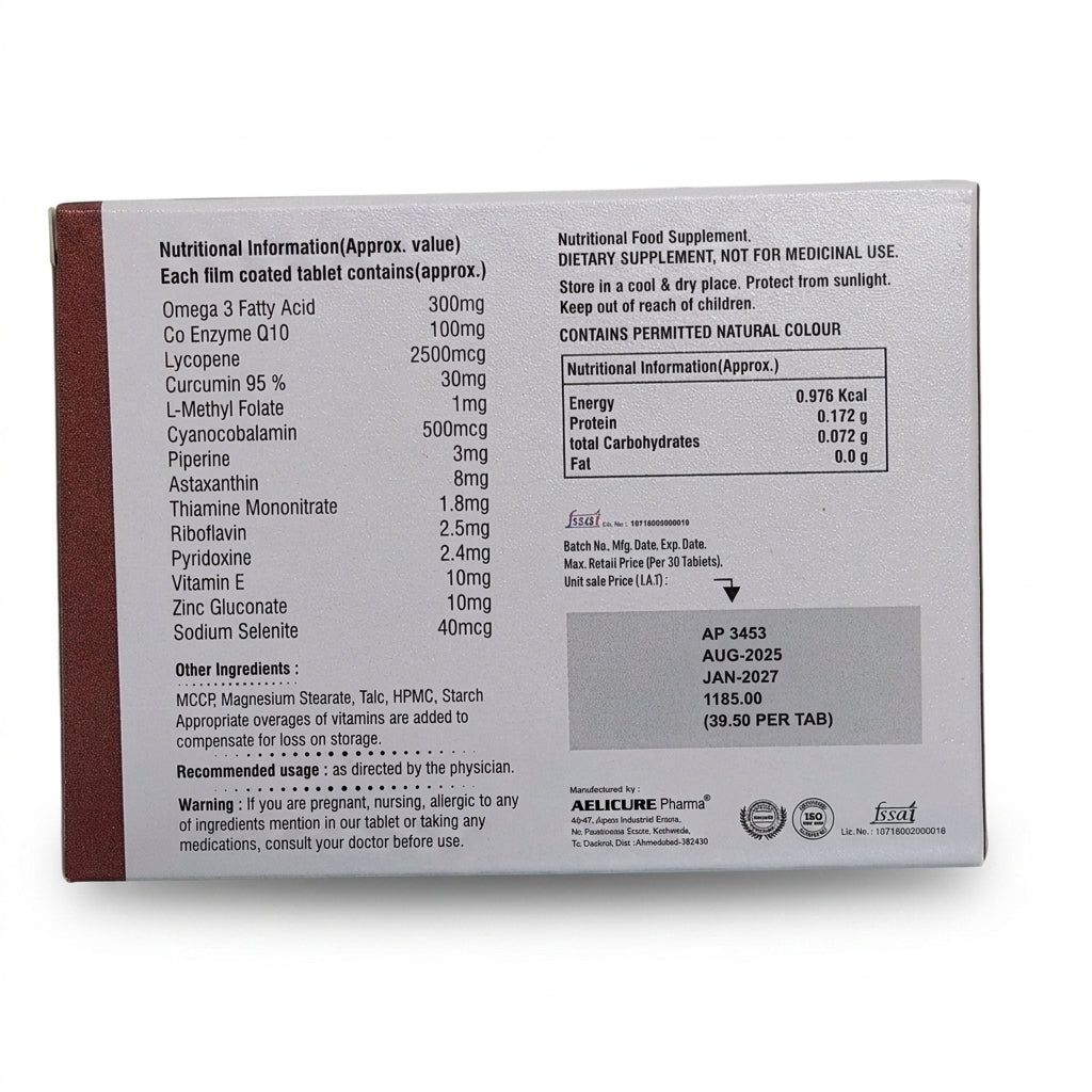 RGLO Q10 TABLET 1*10
