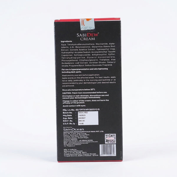 Sabidew Cream 30GM